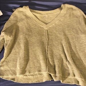 Green aerie sweater